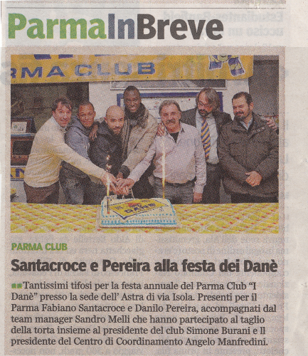 Festa del Parma Club “I Danè”