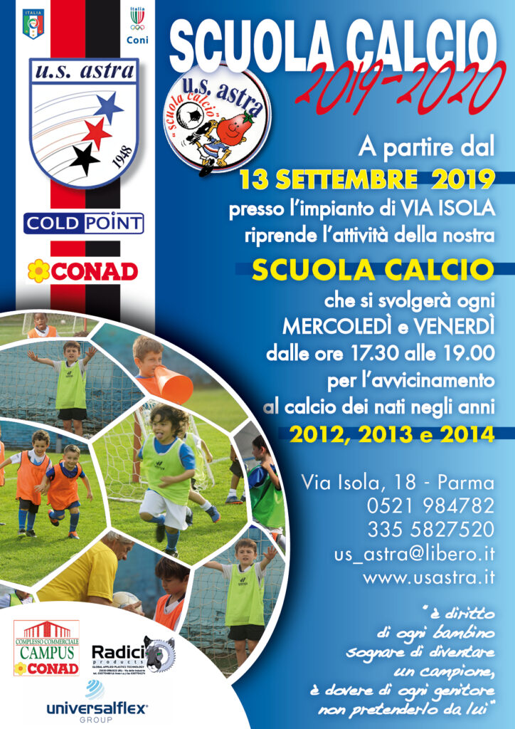 Scuola calcio 2019-2020